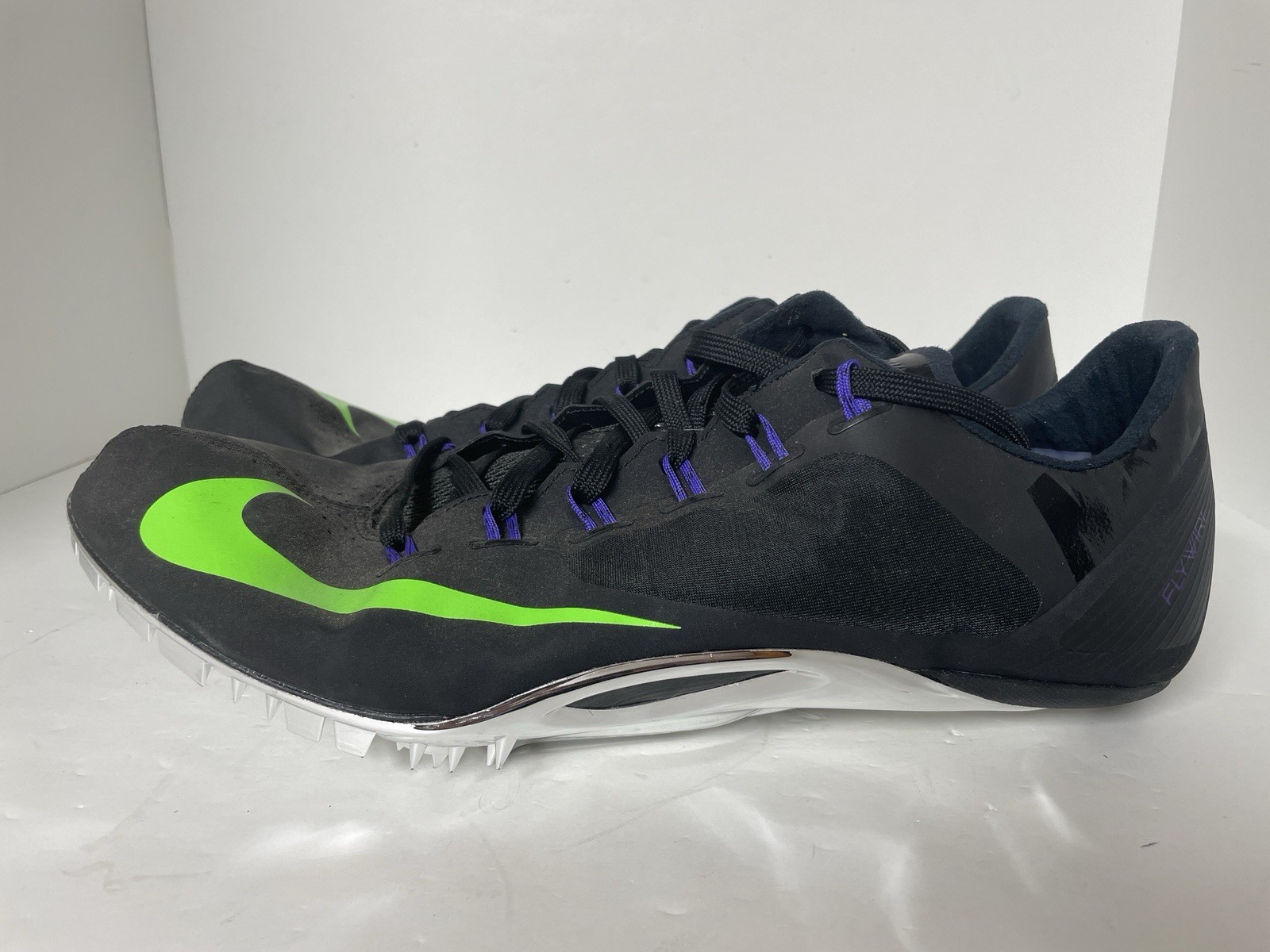 Nike Zoom Superfly R4 Track Spikes Black 526626-035 Men's Cleats Size 15