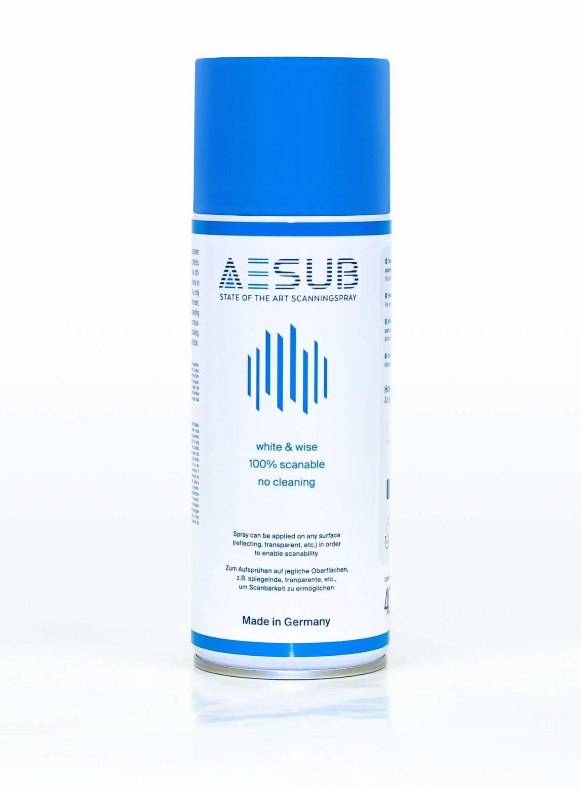 AESUB Blue Scanning Spray Universal self-evaporating 3D scanning spray!