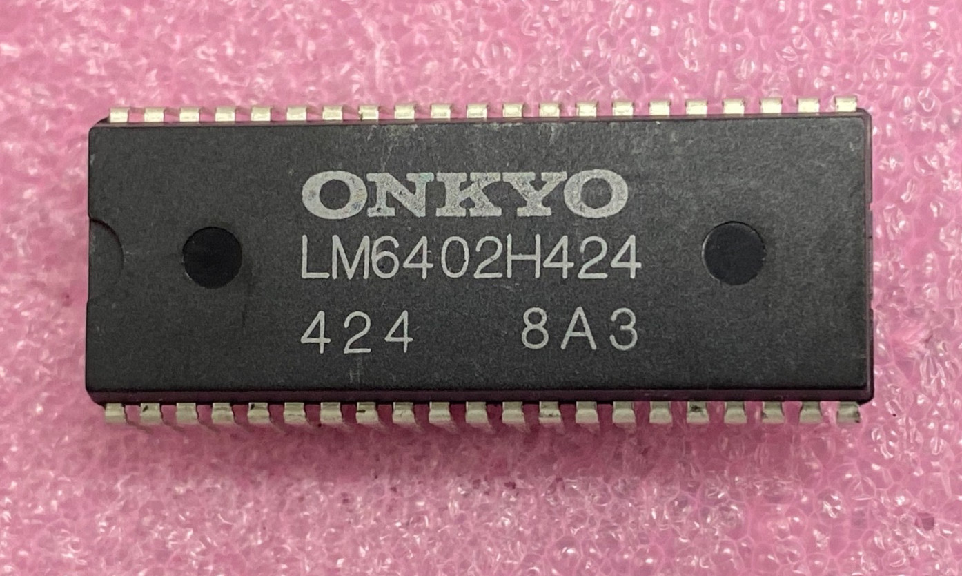 Onkyo LM6402H424 4-bit controller Integrated Circuit