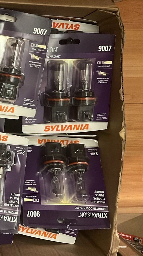 SYLVANIA 9007 XtraVision Halogen Headlight Bulb 2 Pack - MANY AVAILABLE