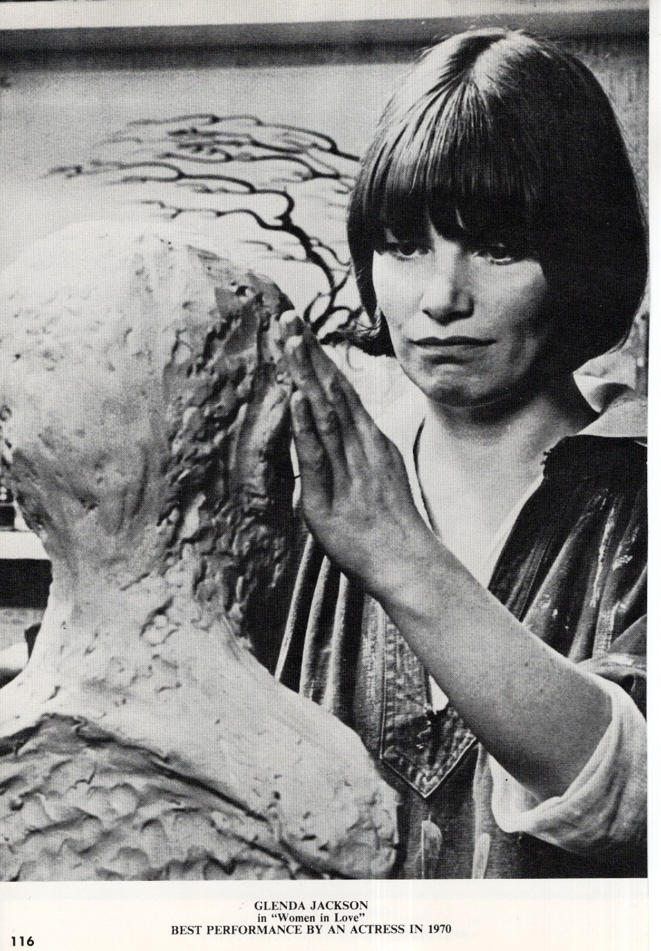 Glenda Jackson 6x8 Magazine Photo Clipping 1 Page M4419