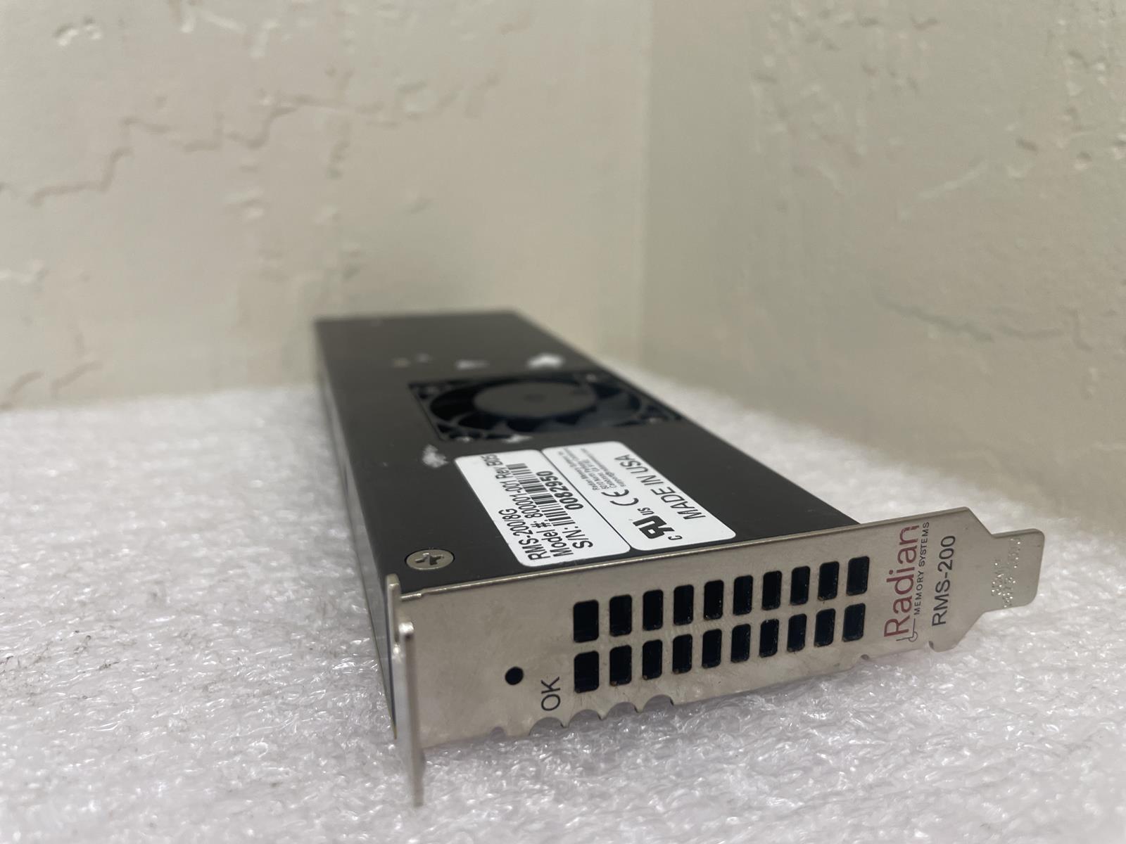 RADIAN SYSTEMS RMS-200 8.6 GB NVME