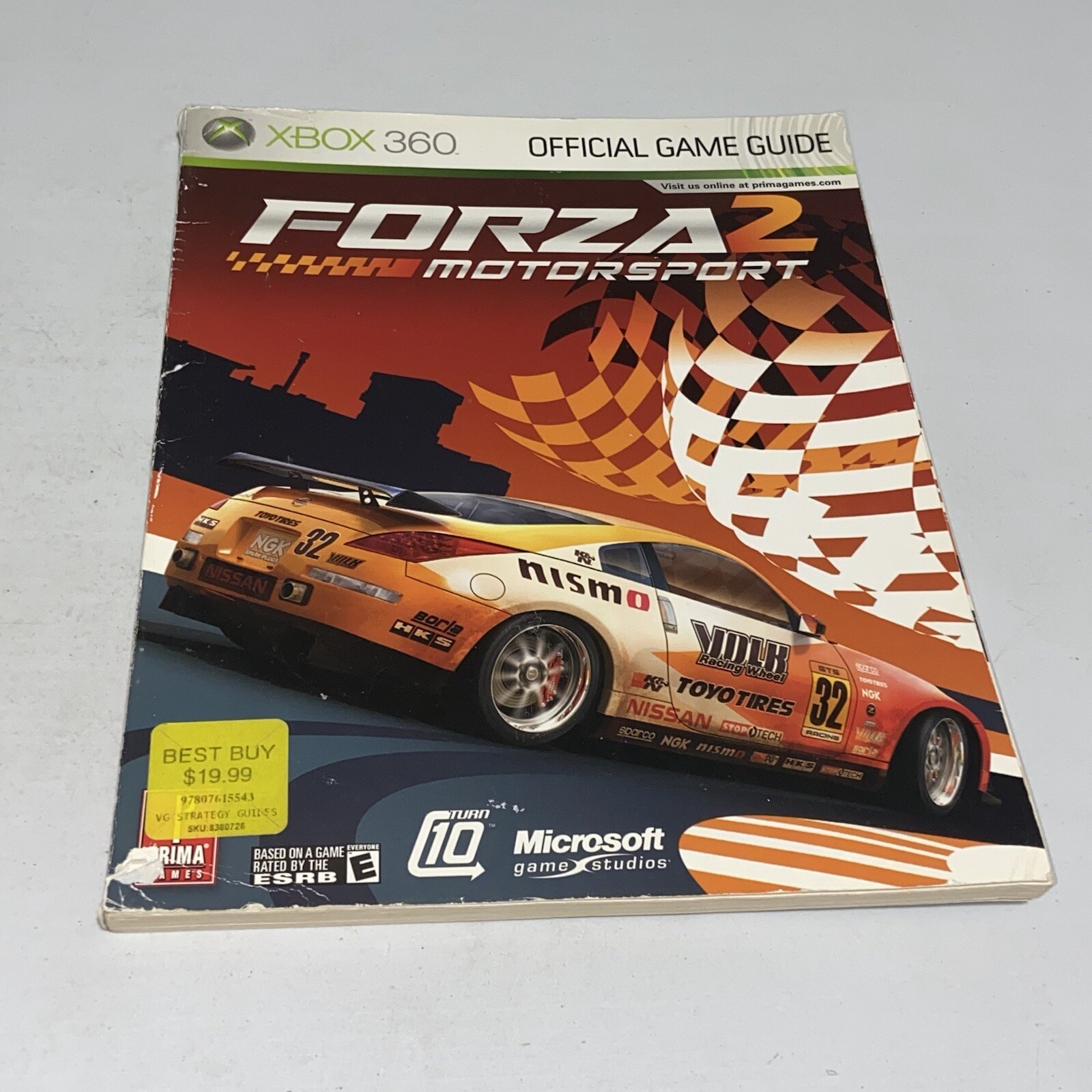 Forza 2 Motorsport Official Game Guide (Prima, 2007) Xbox 360 - Free Shipping