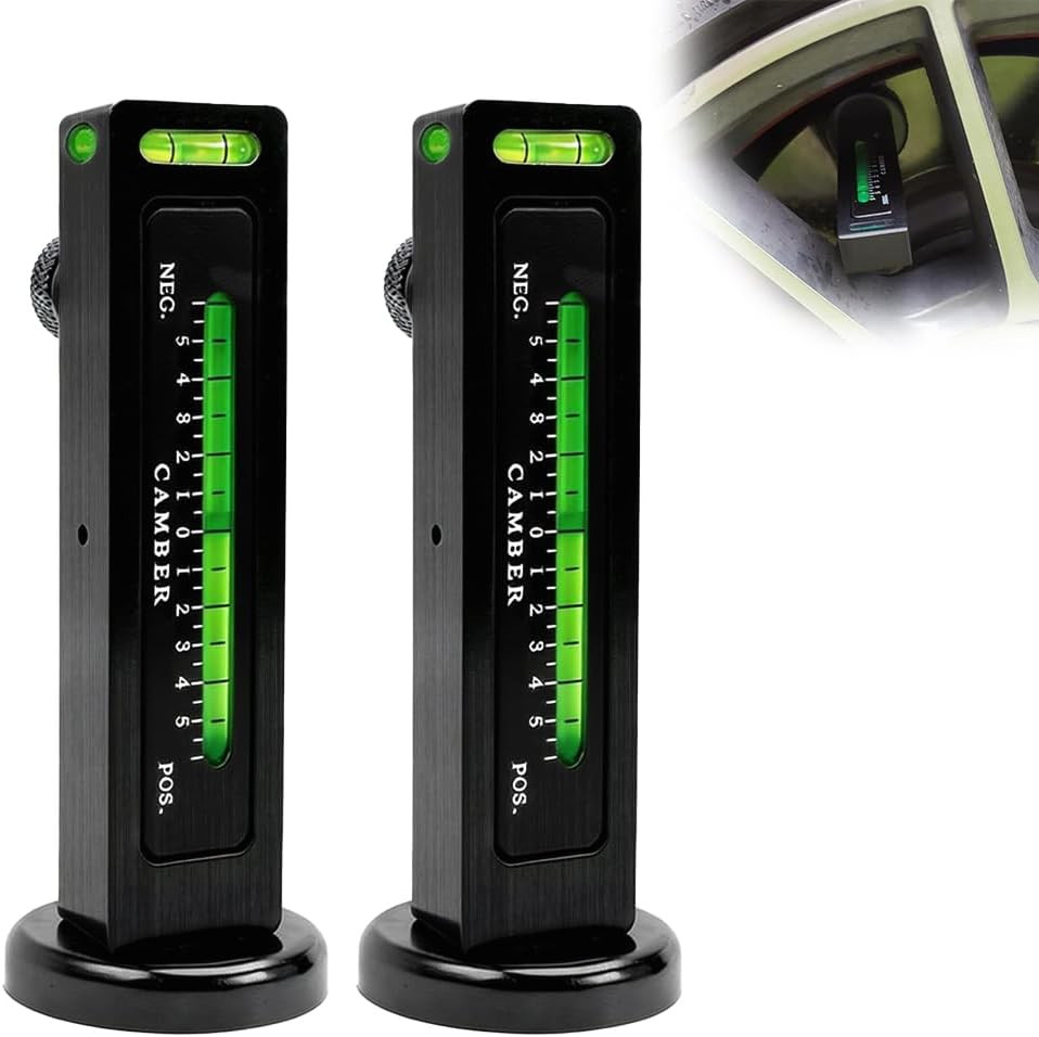 Adjustable Aluminum Magnetic Camber Caster Pillar Gauge Universal Wheel