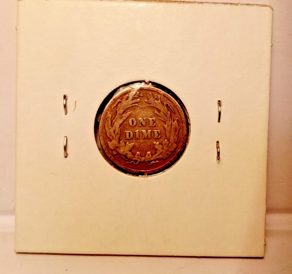 1898 Barber Dime G