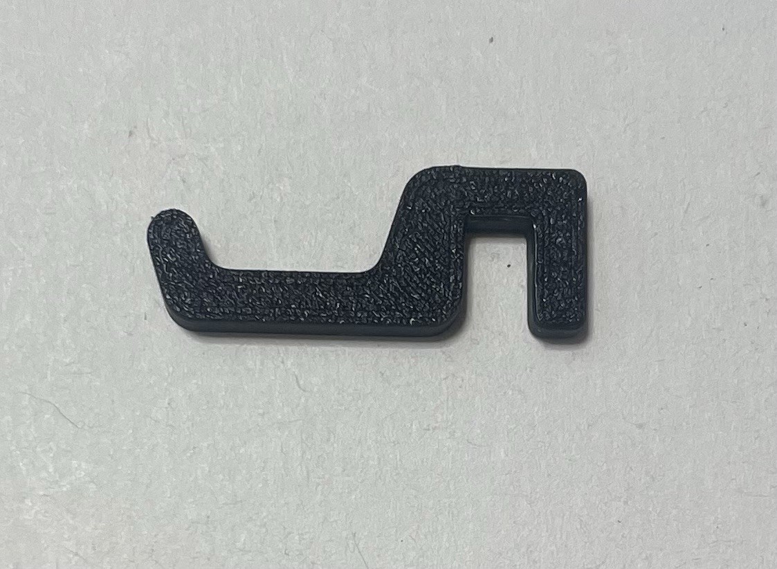 3D Printed IKEA SKADIS Mini Hook Single-Hole Pegboard