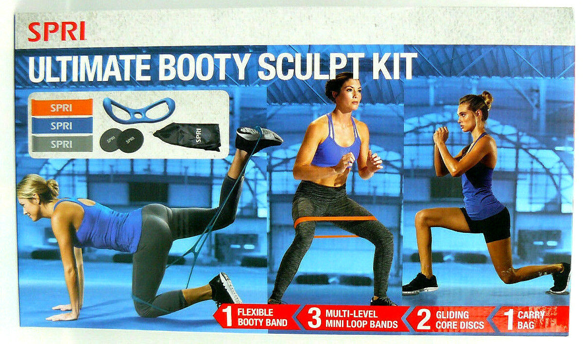 SPRI - ULTIMATE BOOTY SCULPT KIT : Exercises to Build, Lift and Sculpt