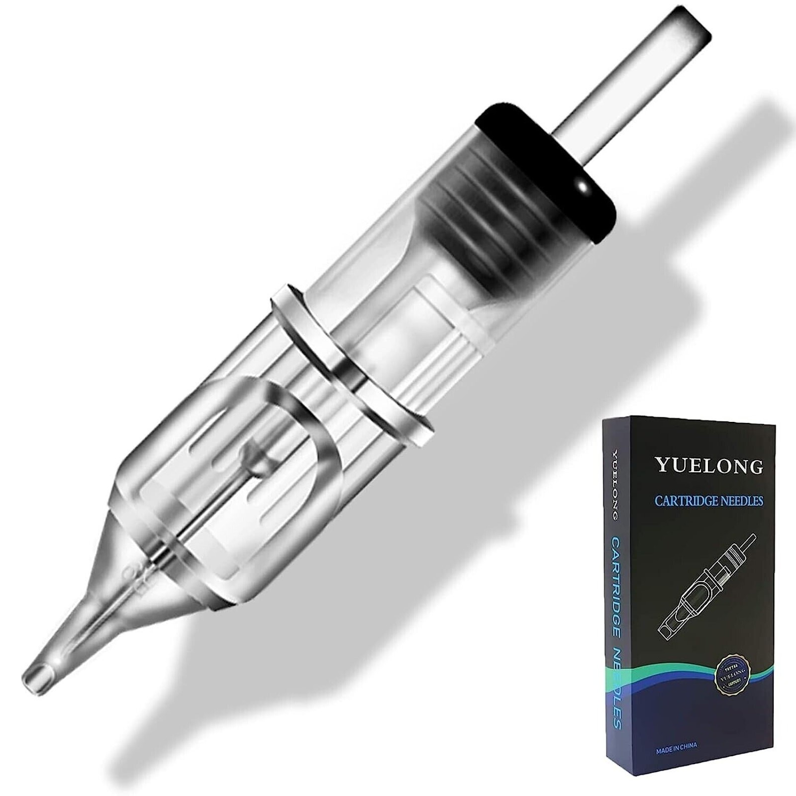 Yuelong 1207RL Tattoo Needle Cartridges | Round Liner 5pcs Disposable NEW Sealed