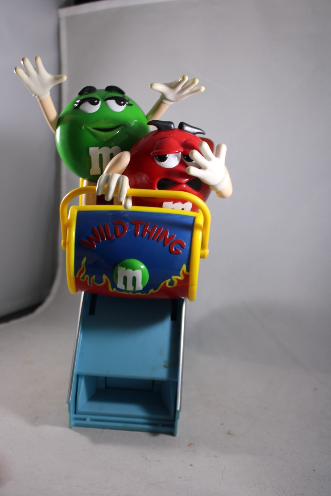 M&M's Wild Thing Roller Coaster Candy Dispenser, Multicolor Candy & Nuts Theme