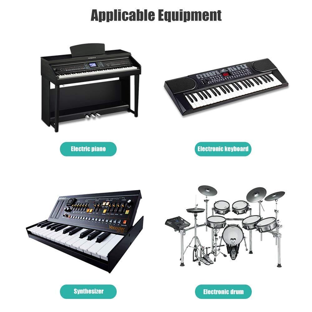Ancable 3feet Usb B Midi Controller Cable Cord For Audio Interface Piano Midi Ke
