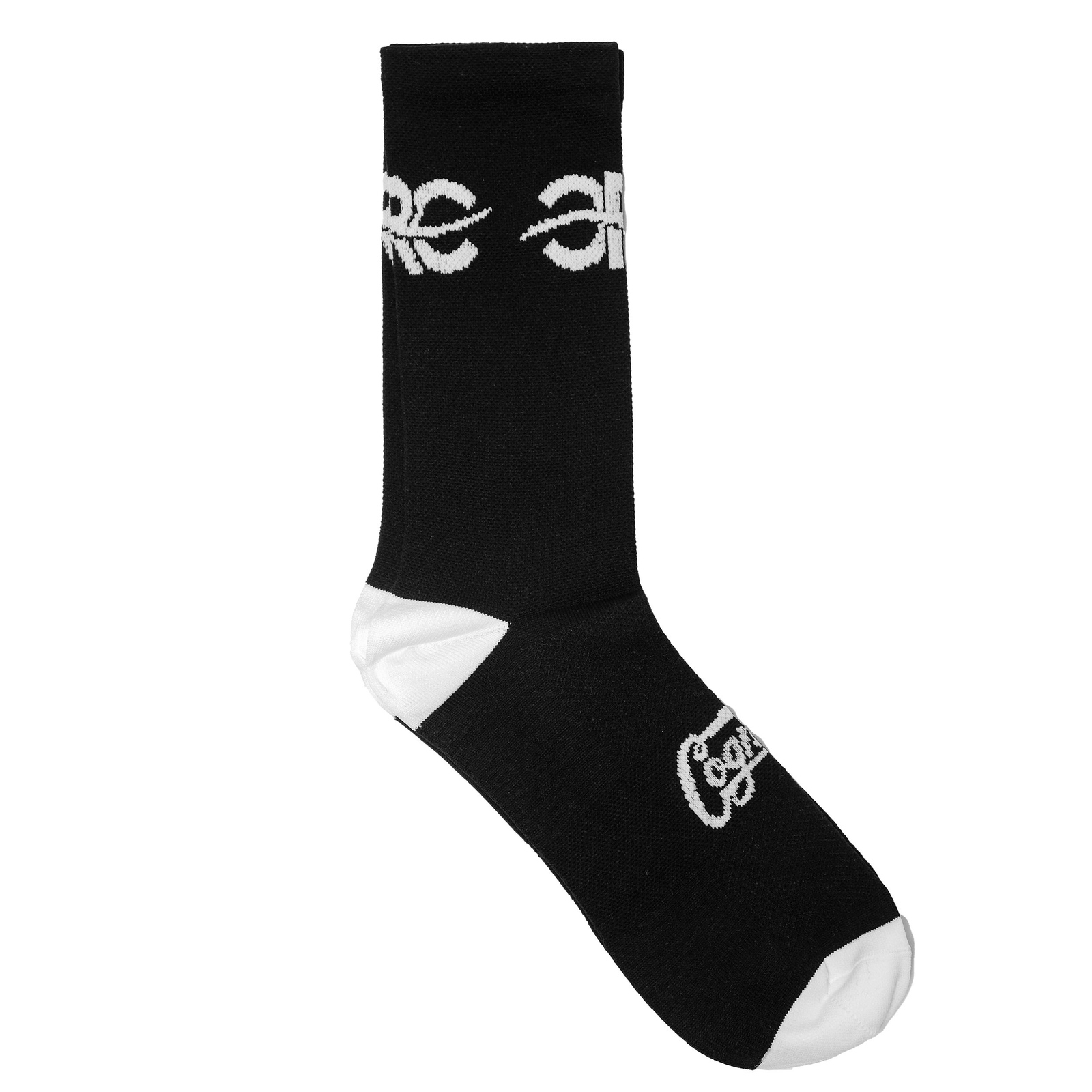 NEW CRC Cognitive Racing Collection Cycling Socks size Large Black Aero
