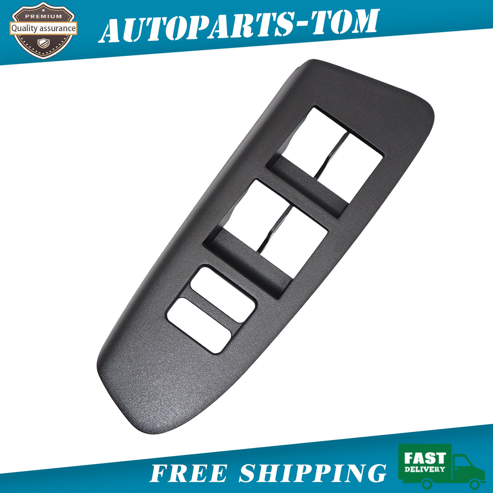 Front Left Window Master Switch Bezel Trim For 2012-2015 Toyota Tacoma 4d Cab