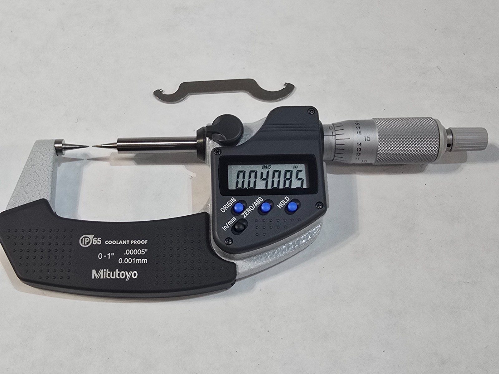 Mitutoyo 342-351-30 0-1" Point Micrometer