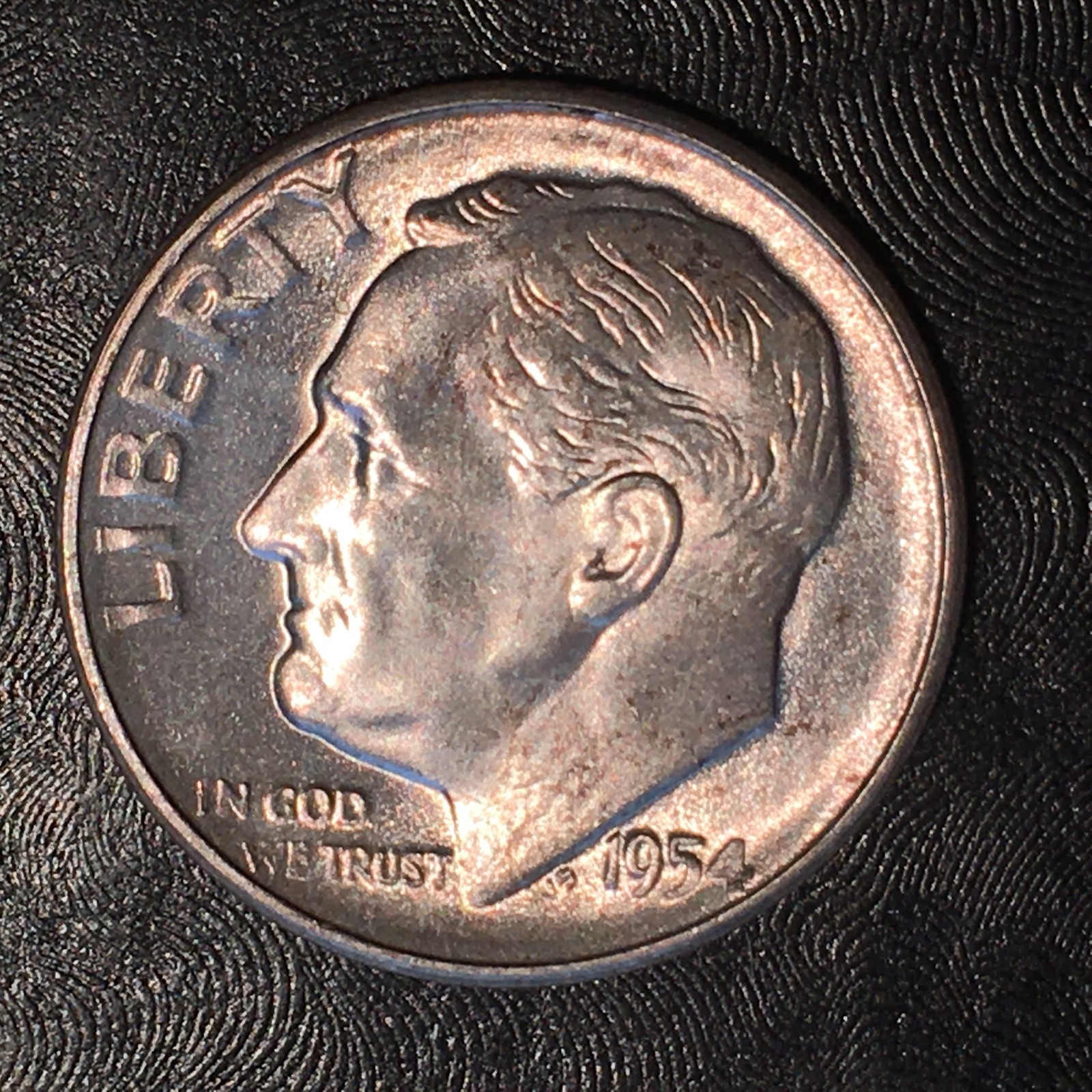 1954-S Roosevelt Silver Dime - Superb Uncirculated - High Quality Scans #G467