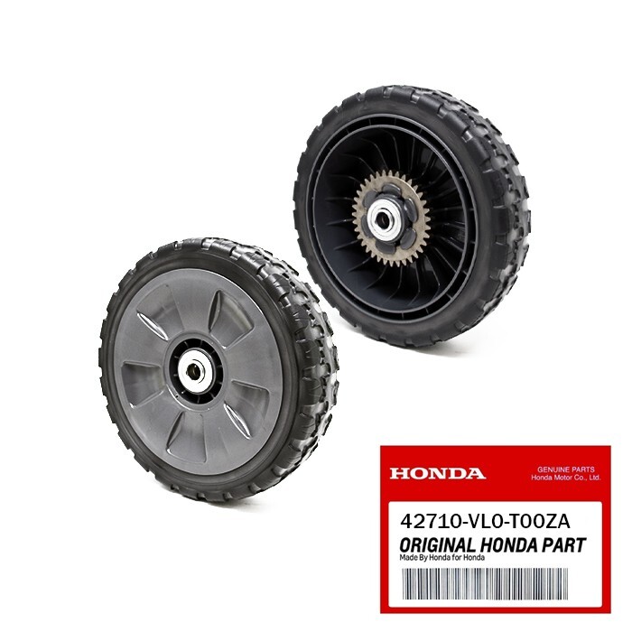 Genuine Honda 42710-VL0-T00ZA Rear Wheels for HRR216K10 - K11 - 2 PACK