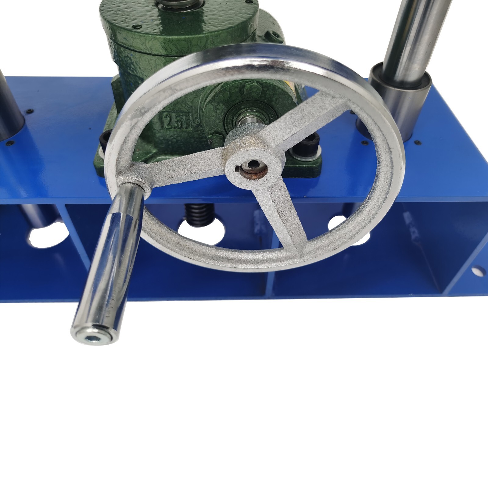 500KG Manual Accurate Rolling Support Frame Welding Screw Type Machine TJ-500