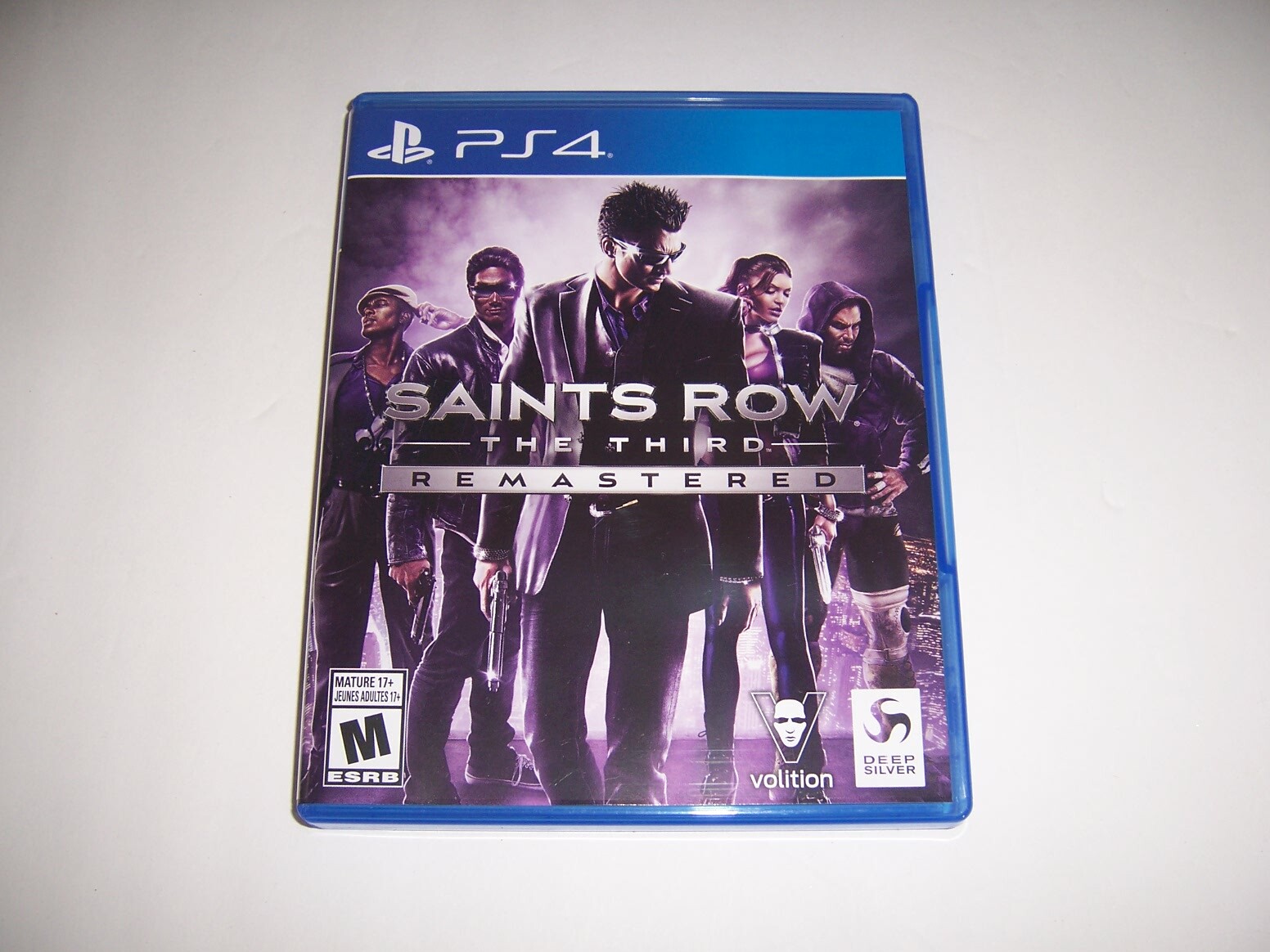 Replacement Box Case SAINTS ROW THIRD REMASTERED PS4 ORIGINAL *NO DISC*