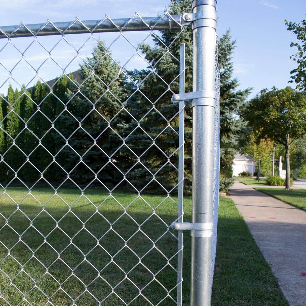 46 In. Galvanized Steel Tension Bar Chain Link Fence
