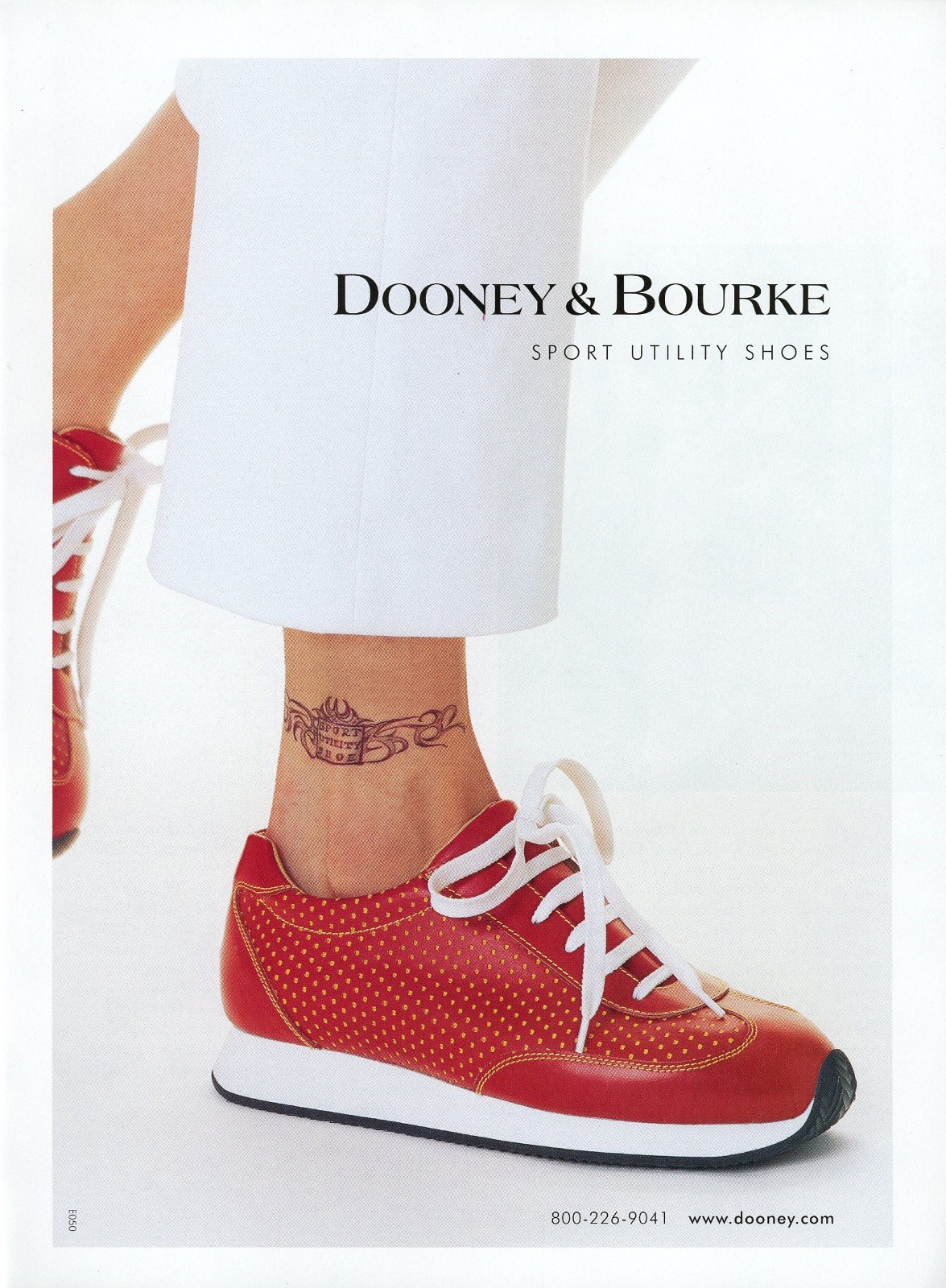 DOONEY & BOURKE magazine AD #10 OOP SPORT UTILITY SHOES