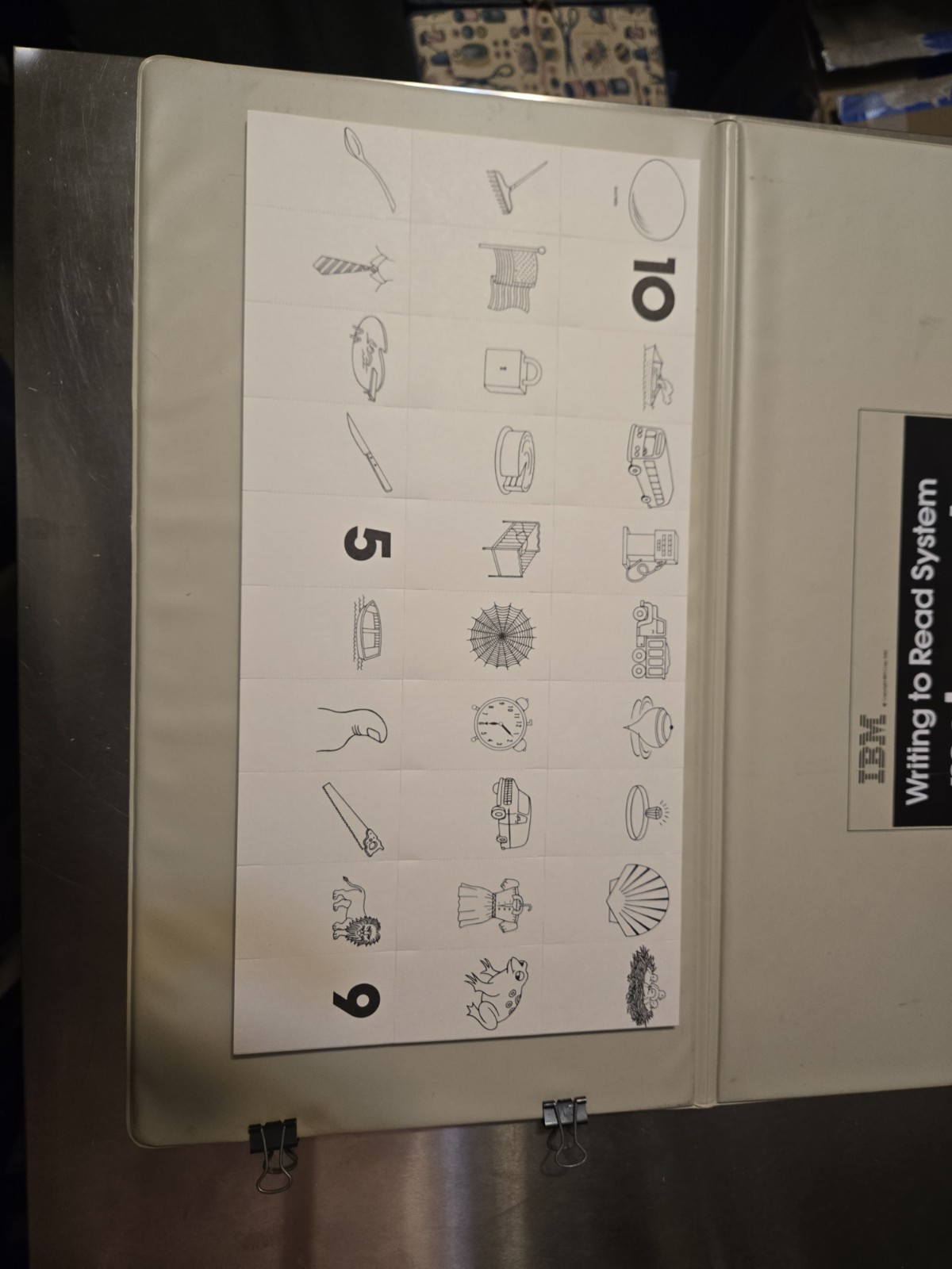 Make Words Game" component of the IBM Writing to Read System (1982)