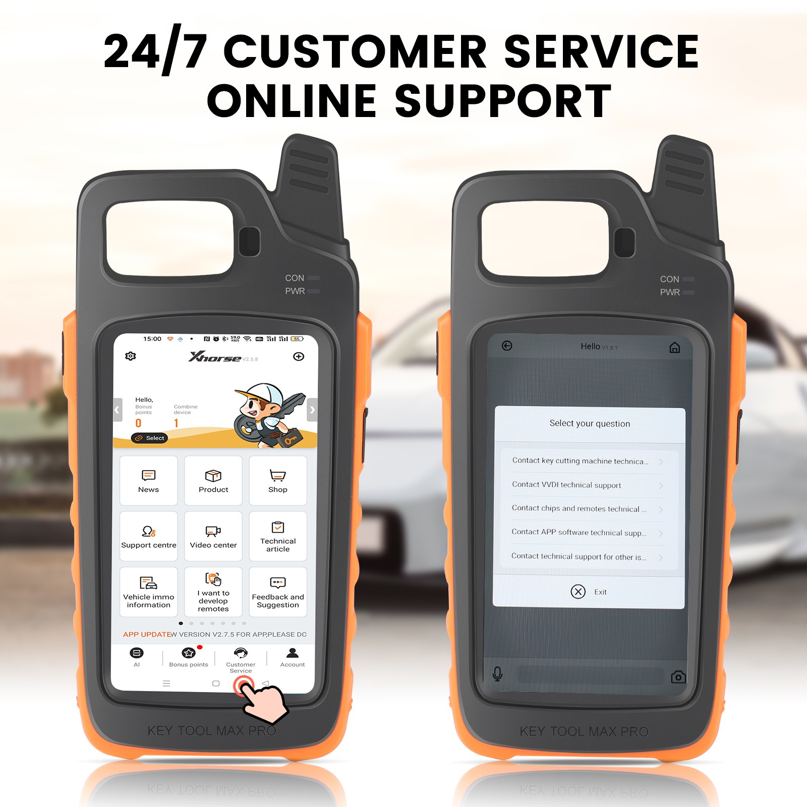 Xhorse VVDI Key Tool Max PRO +Mini OBD Tool Function+10Pcs VVDI Super Chip XT27A