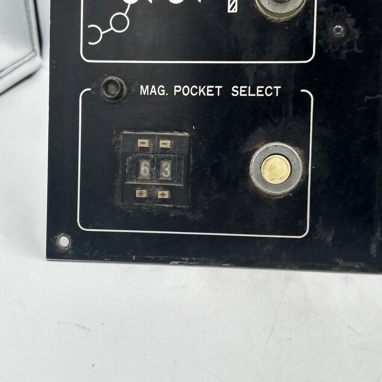 Omron CNC Tool Changer Control Panel Assembly EN4-00469A Rotary Switch Board