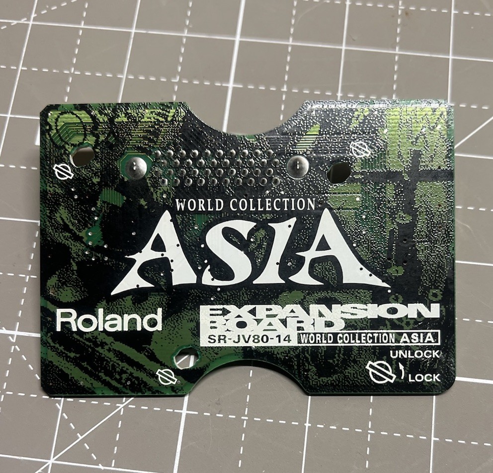 Roland SR-JV80-14 World Collection ASIA Expansion