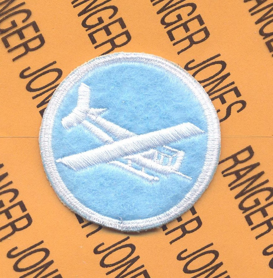 US Army Airborne Infantry Regt Glider Waco Officer Hat patch #70