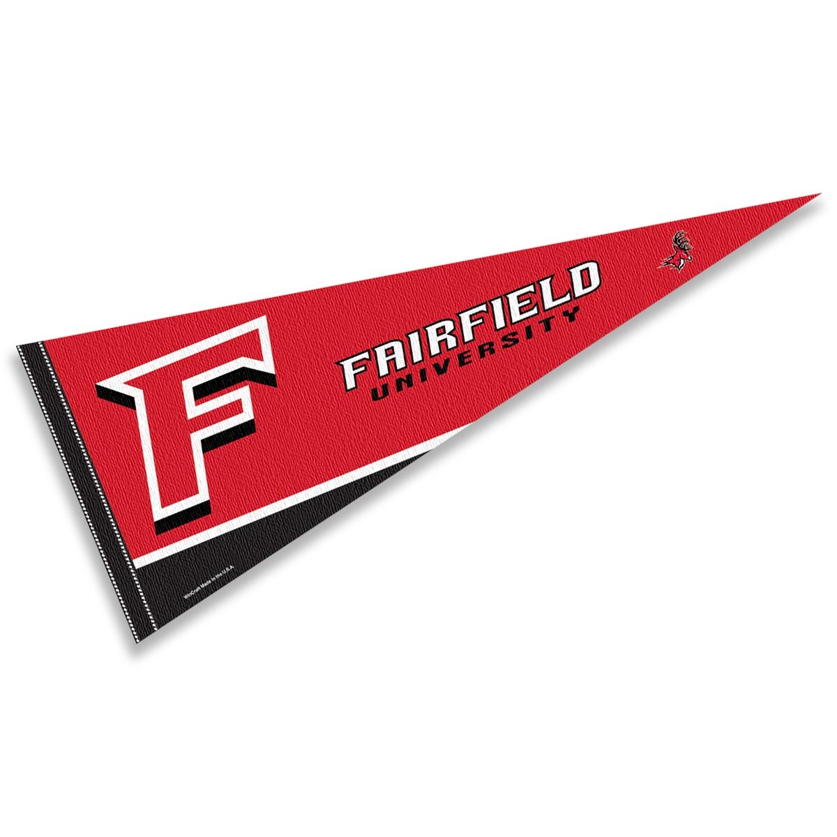 Fairfield Stags Full Size 12 in X 30 in College NCAA Pennant
