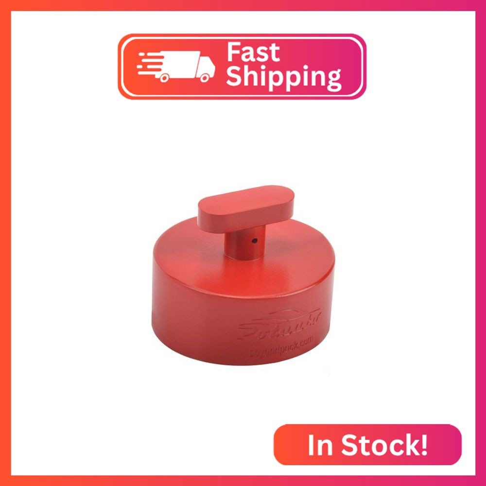 Potauto Universal Aluminum Jack Pad Compatible with Chevrolet Corvette C5 C6 C7