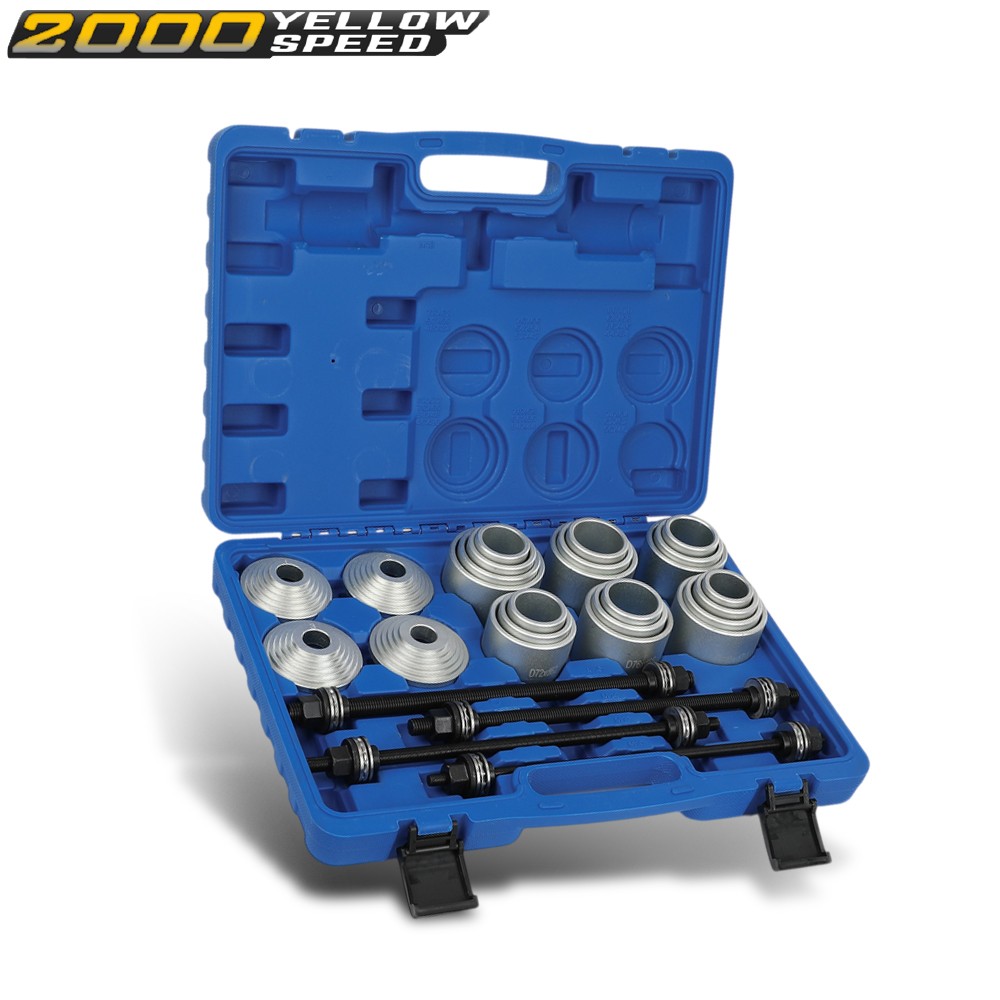 28PCS Universal Bearing Bush Seal Tool Kit Press Pull Sleeve Removal Install Set