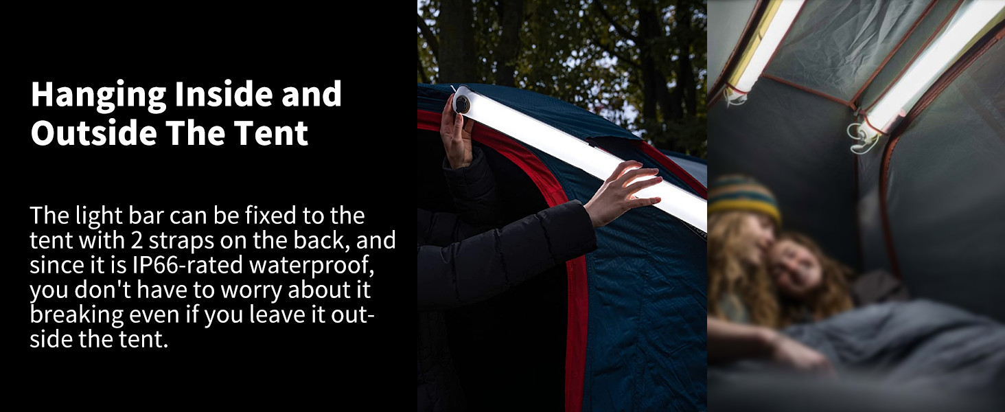 🔦 PuffyGlo Inflatable USB-C LED Tube Light – Compact, Durable & Adventure-Ready