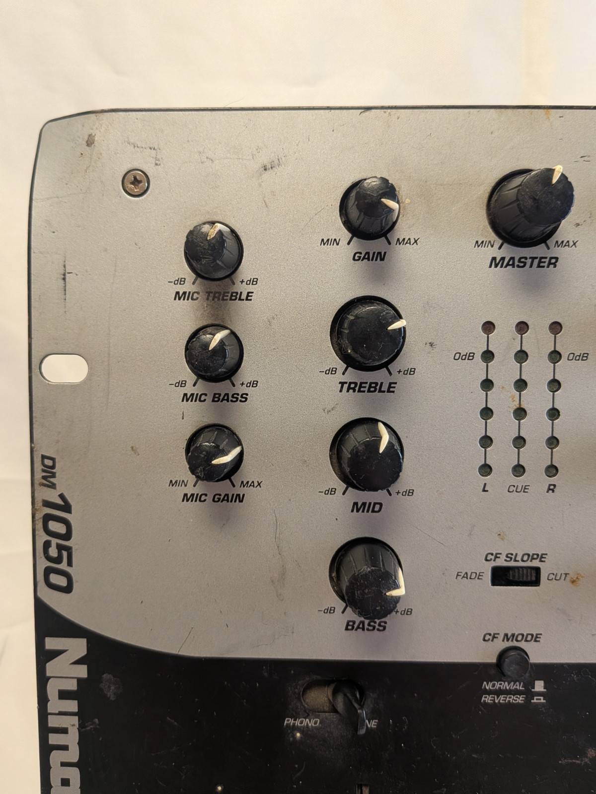 Numark DM1050 Mixer DJ Equipment Used UNTESTED Read