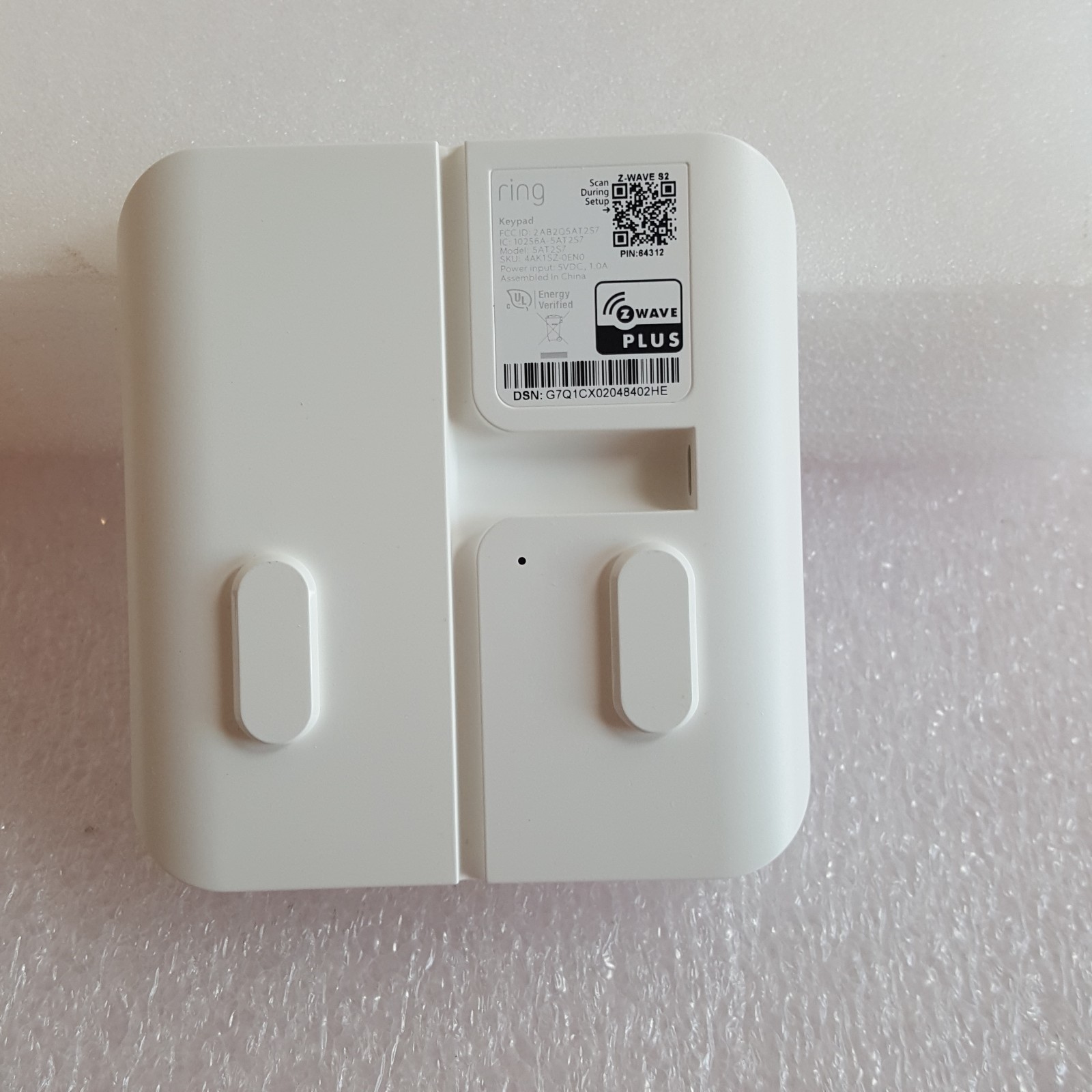 Ring Keypad 2nd Gen for Ring Alarm Wireless Home Security Systems