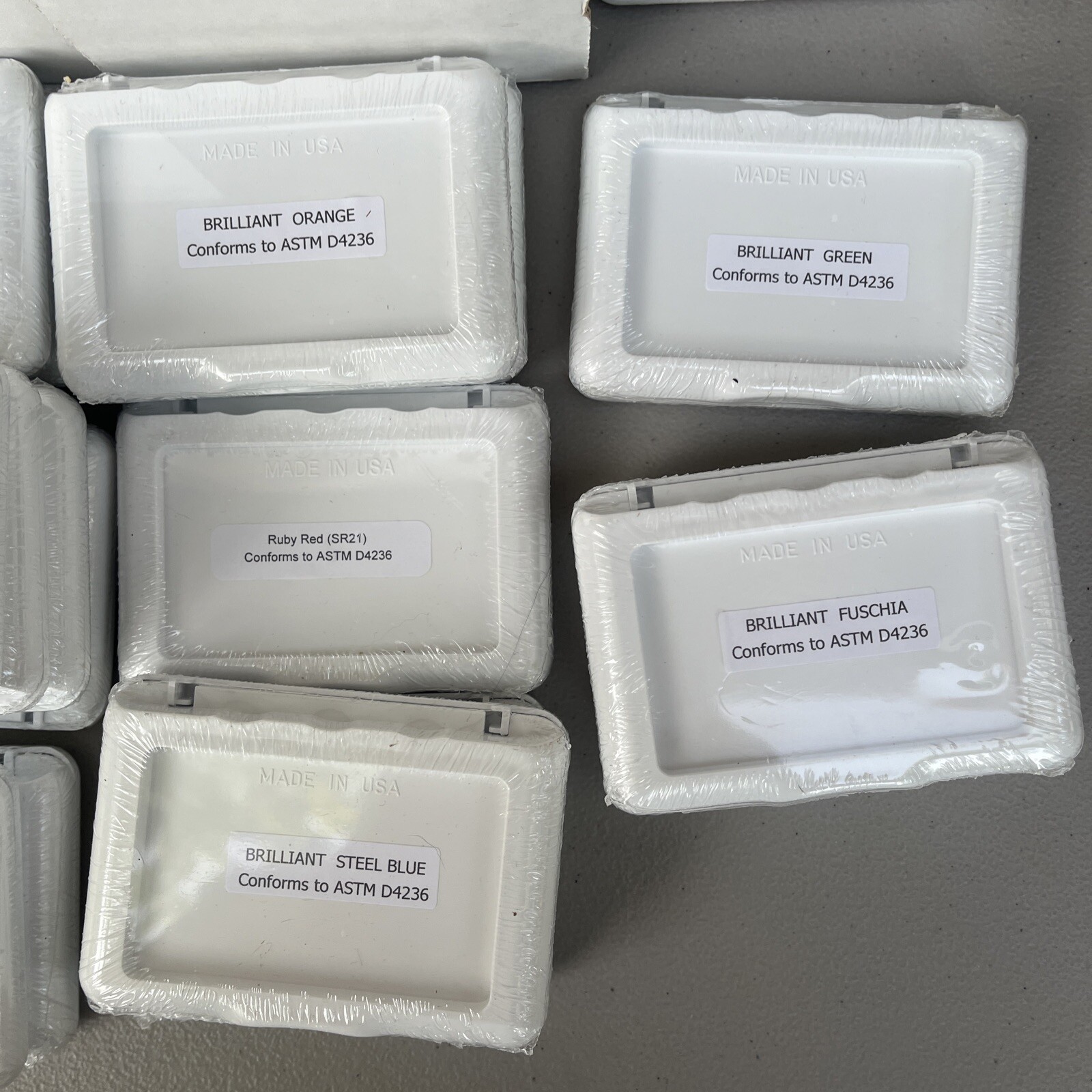 Ink Pads - Single 4” x 2.75" Ink Pad Color - U Pick!
