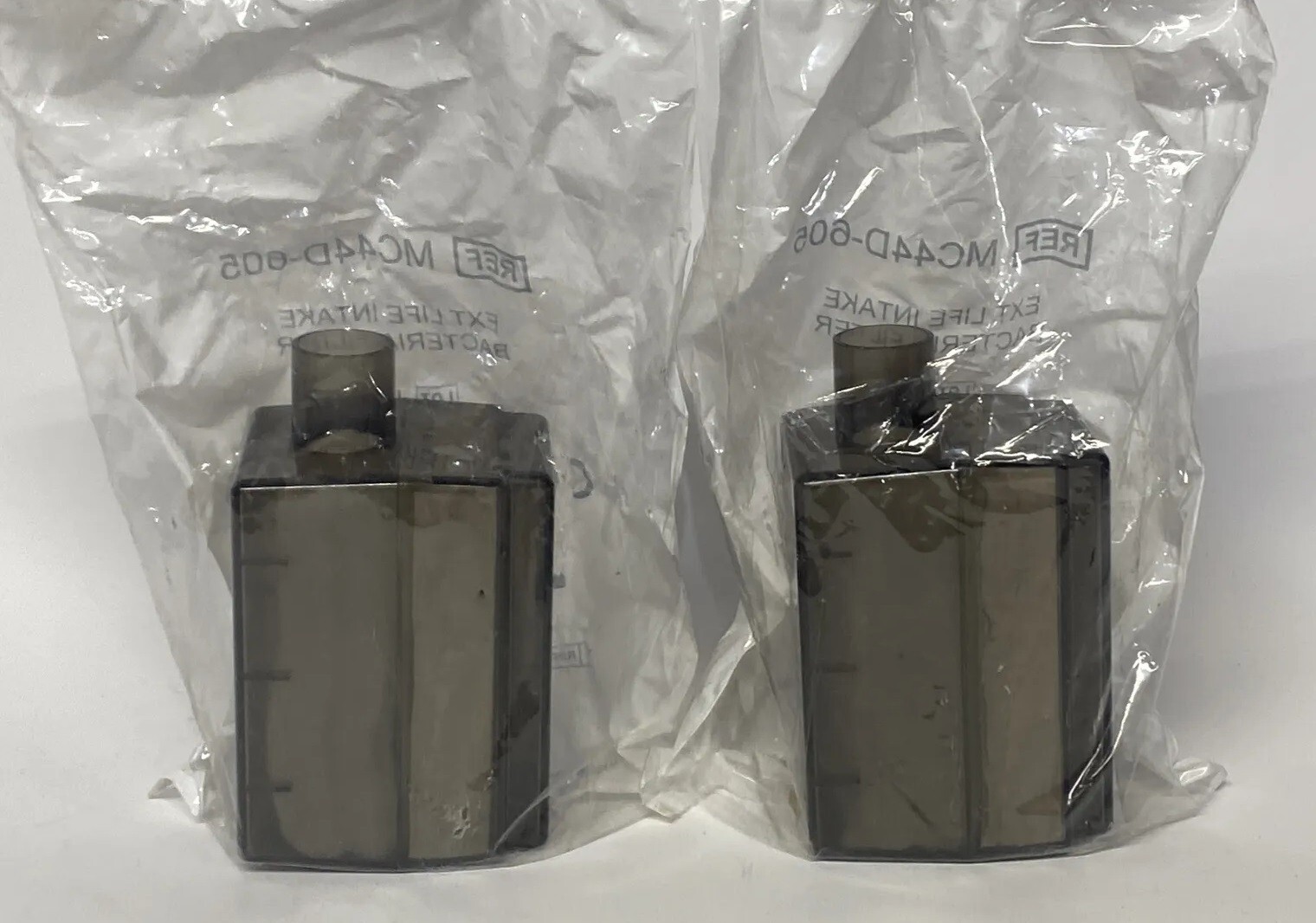 2 Pack, DeVilbiss MC44D-605 Extended Life Intake Bacteria Filter NEW OEM