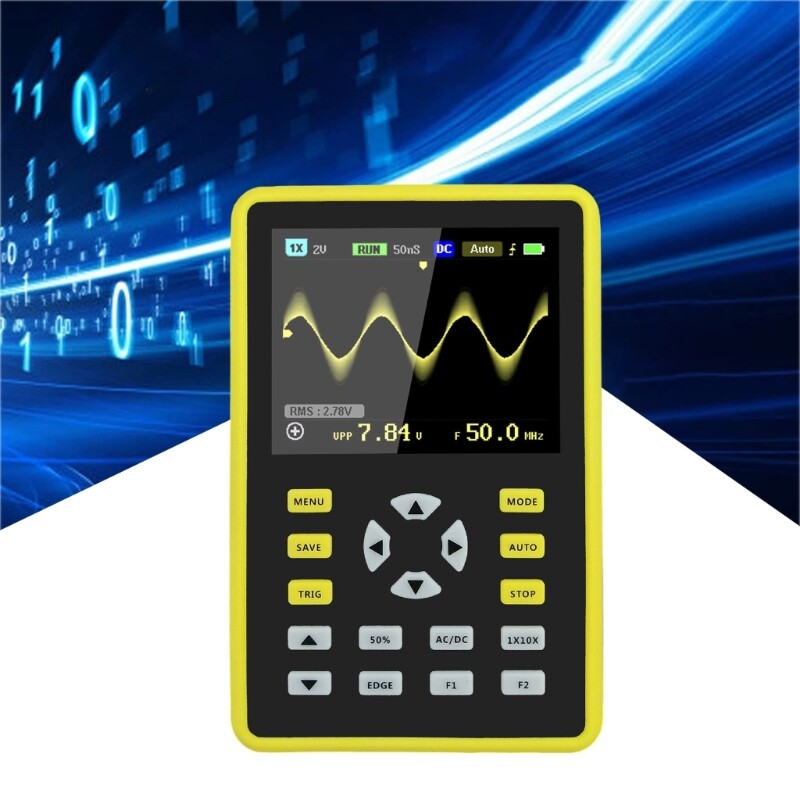 2.4inch Display Oscilloscope for Auto Electronics Waveform Generators