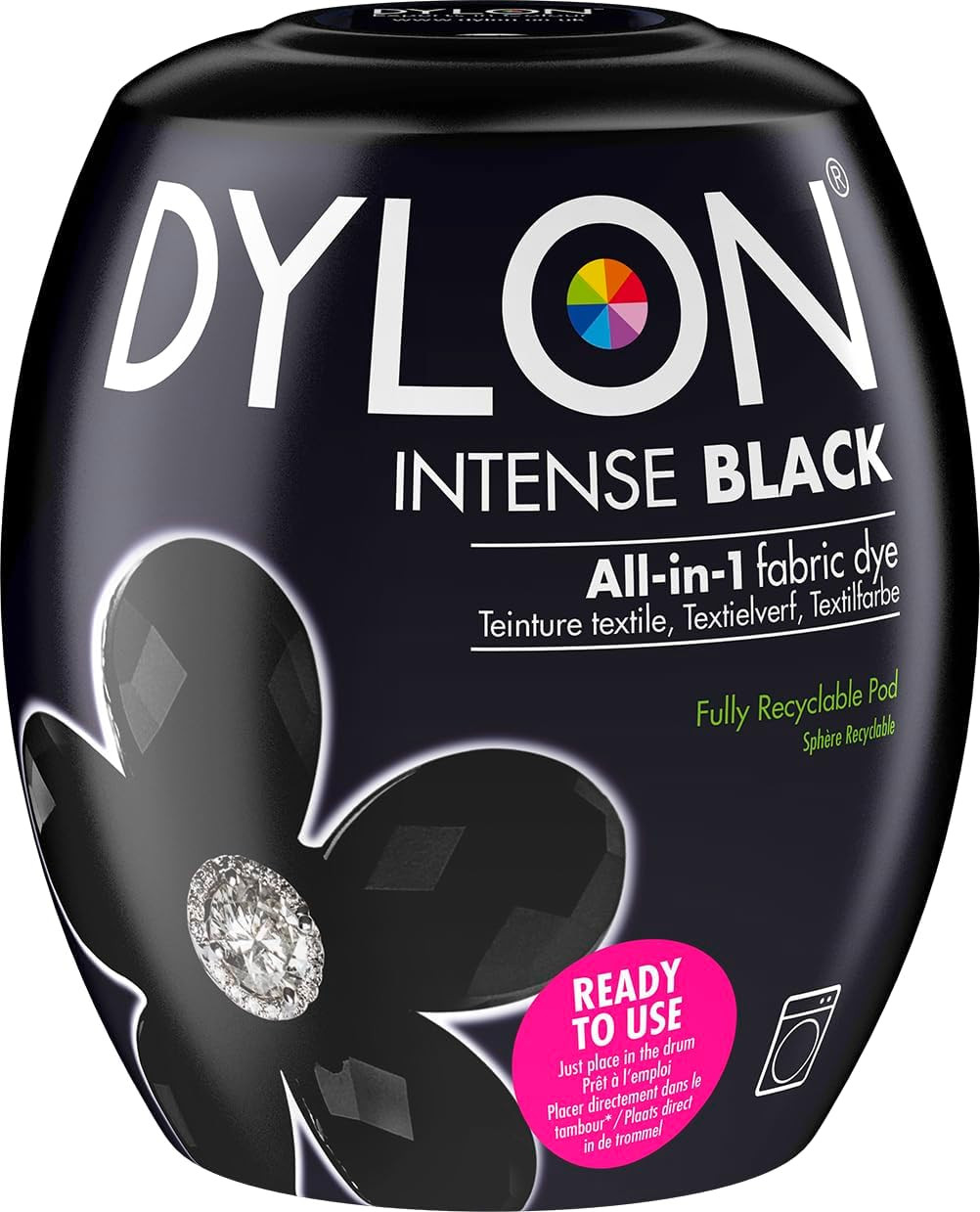 Machine Dye Pod, Intense Black, 350G