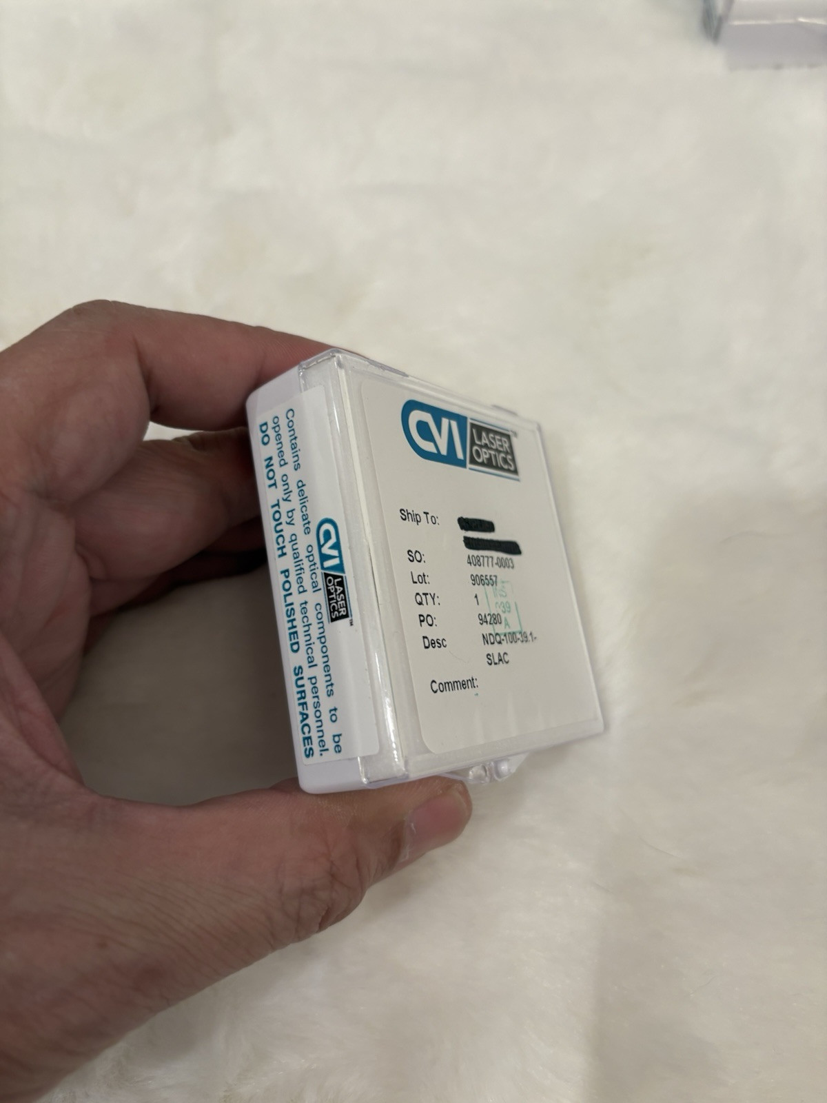 CVI Laser Optics NDQ-100-39.1-SLAC