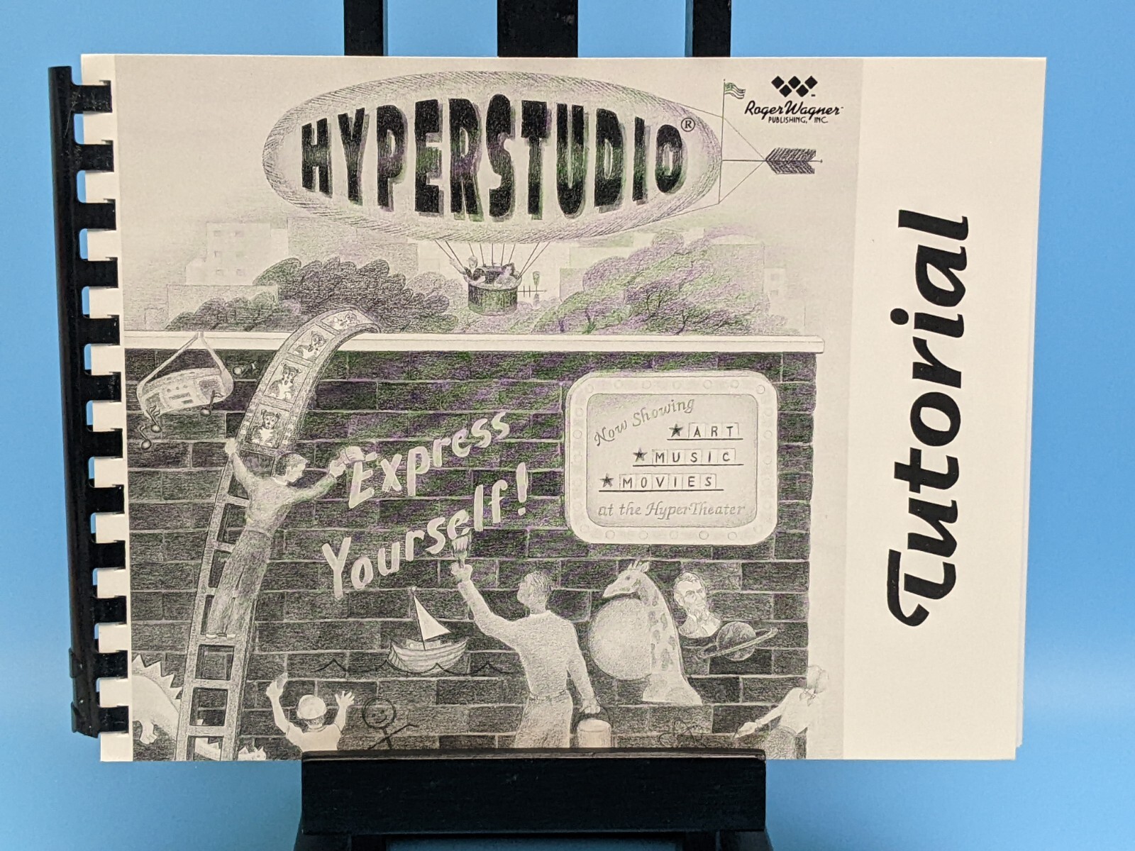 HyperStudio Rager Wagner Guides Reference Tutorials + 3.5” Preview Disk Mac 1992