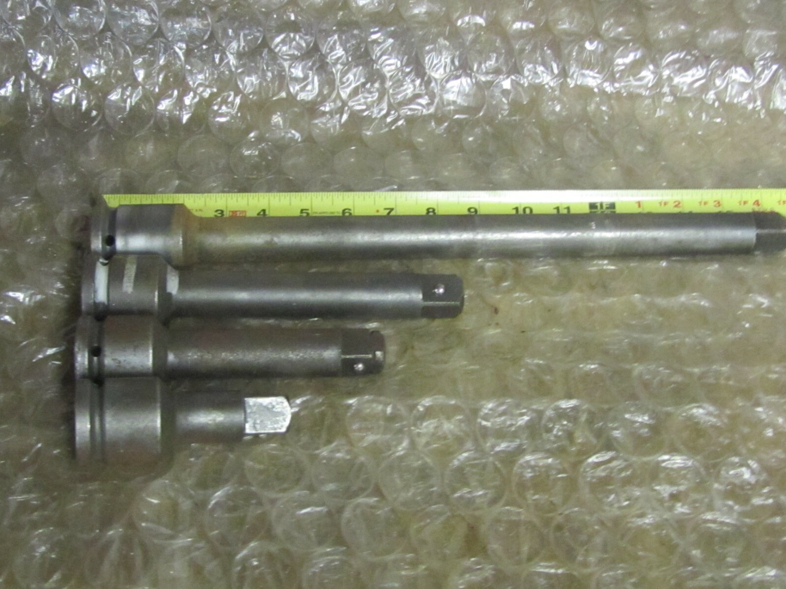 APEX EX-755-B  16,8,6,4  3/4'' SQUARE DRIVE EXTENSION  (LOT OF 4)