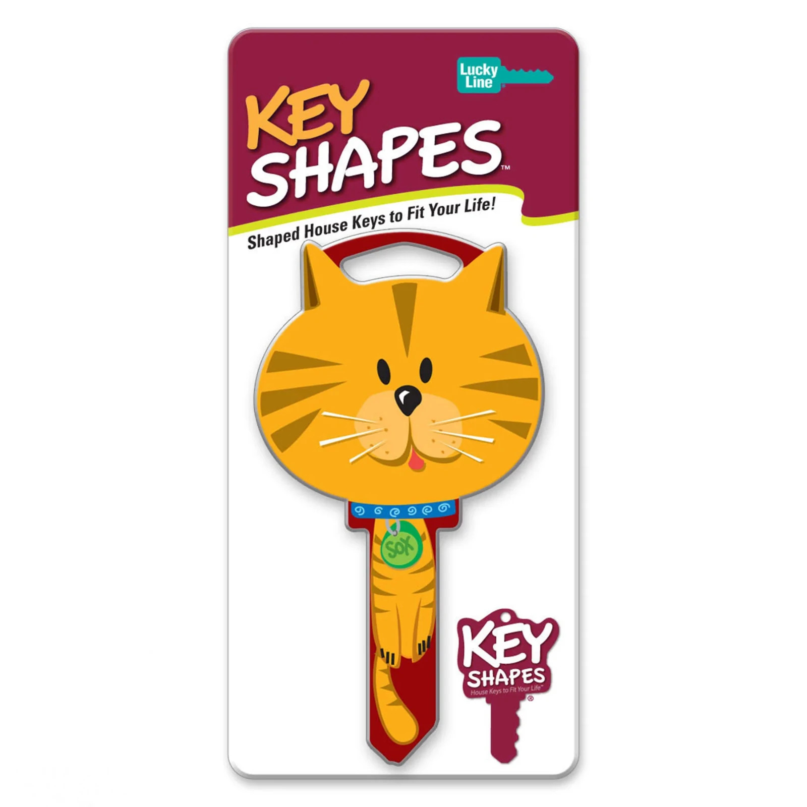 LUCKY LINE B115K CAT KWIKSET KW1 KEYWAY HOUSE KEY SHAPES
