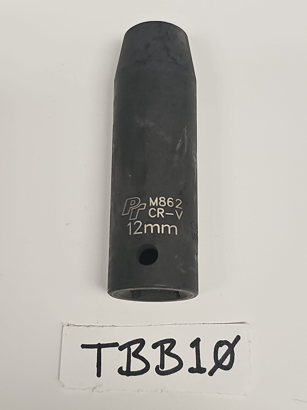 Performance Tool M862 1/2” Drive 12mm 6 Point Deep Well Impact Socket CR-V