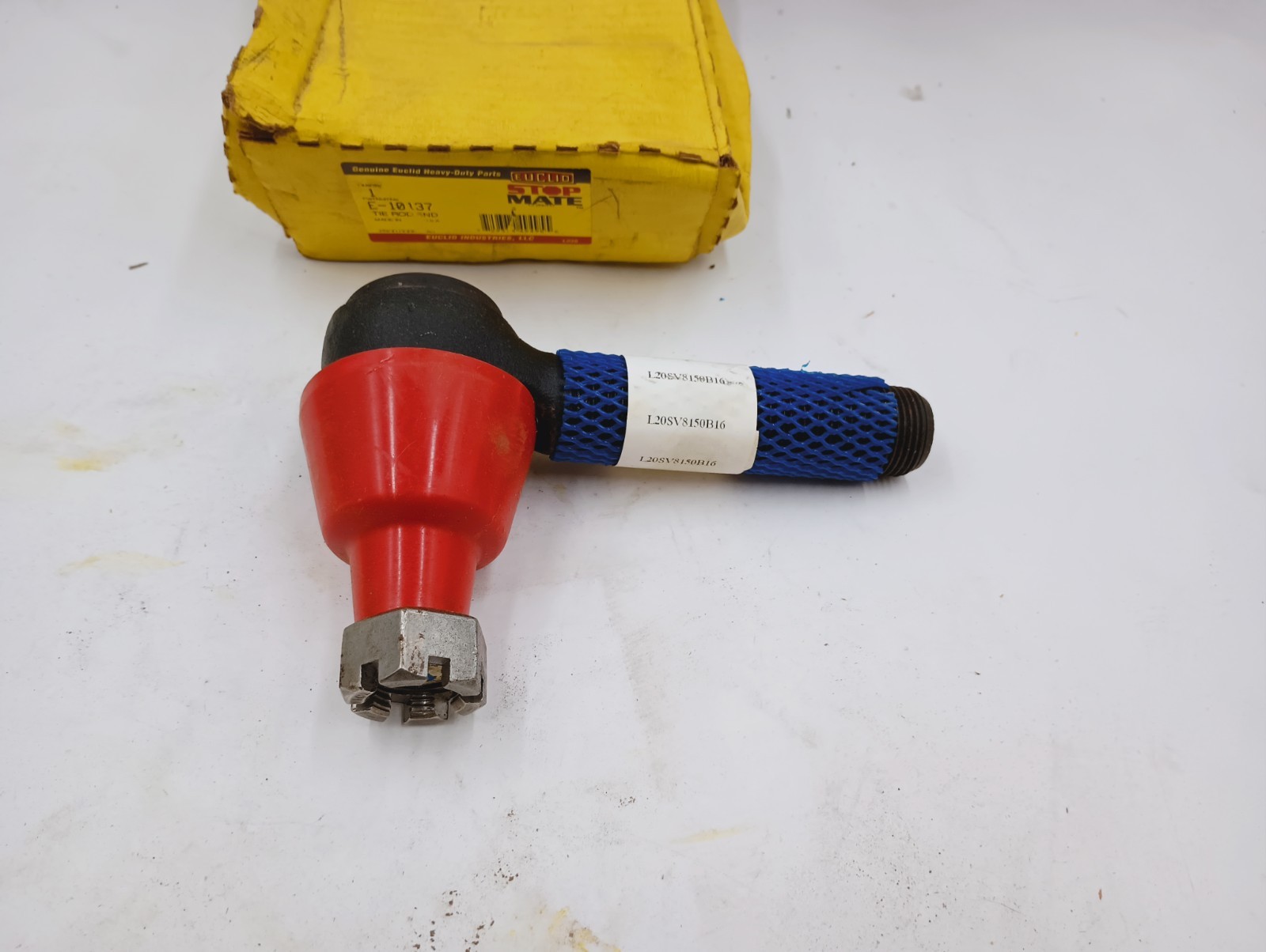 GENUINE EUCLID STOP MATE E-10137 FRONT STEERING TIE ROD END TYPE 1 HEAVY DUTY