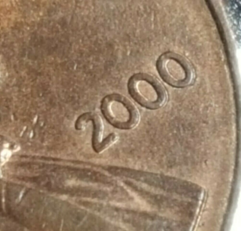 2000 P Lincoln Error Cent DDO