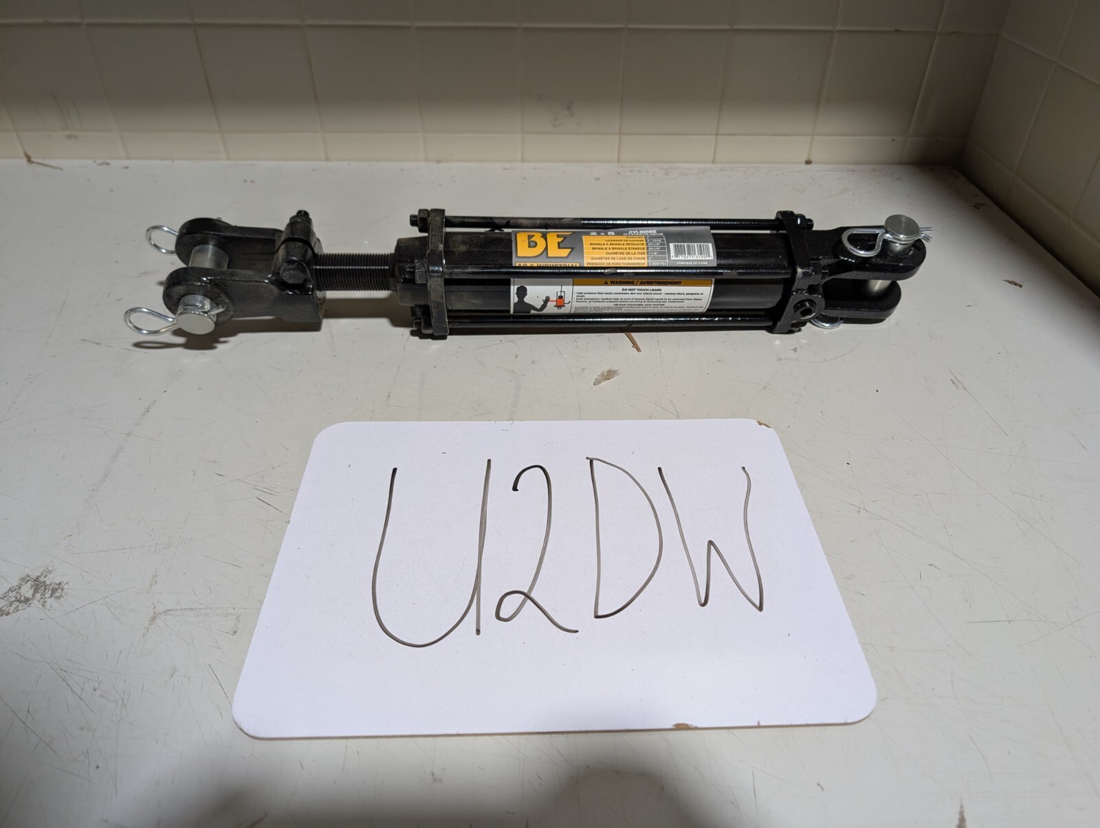 New Braber Equipment 46.002.008 2" Hydraulic Cylinder (U2DW)