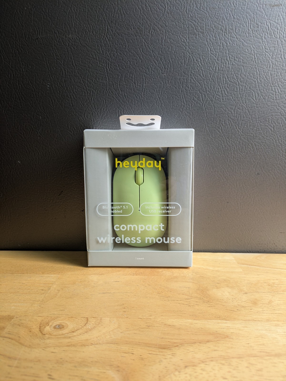 Heyday Compact Wireless Mouse  Bluetooth enabled - Pastel Lime- New- Sealed