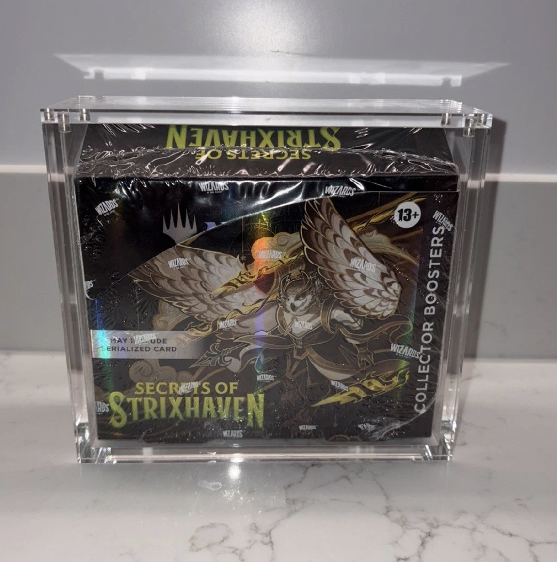 Acrylic Display Case for MTG Collector Box! New In Box!