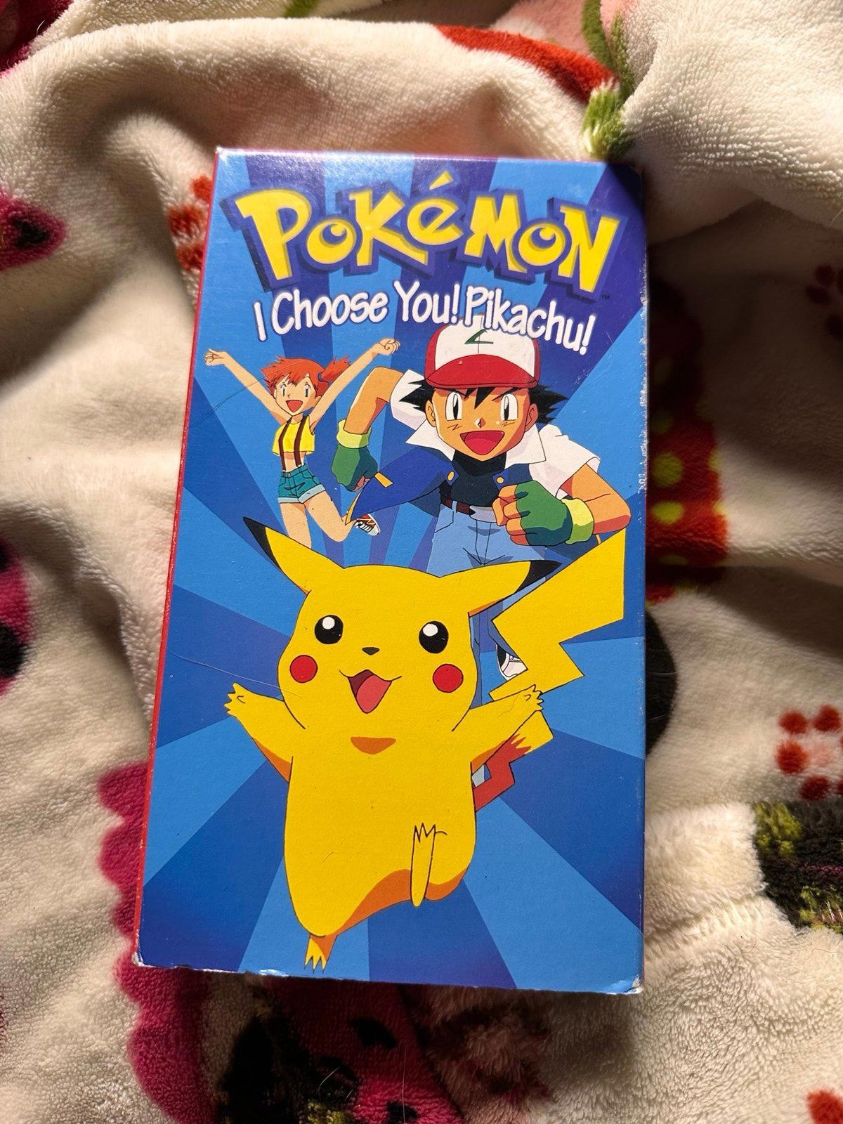 Pokemon Vol # 1 I Choose You PikachuVHS Tape Movie