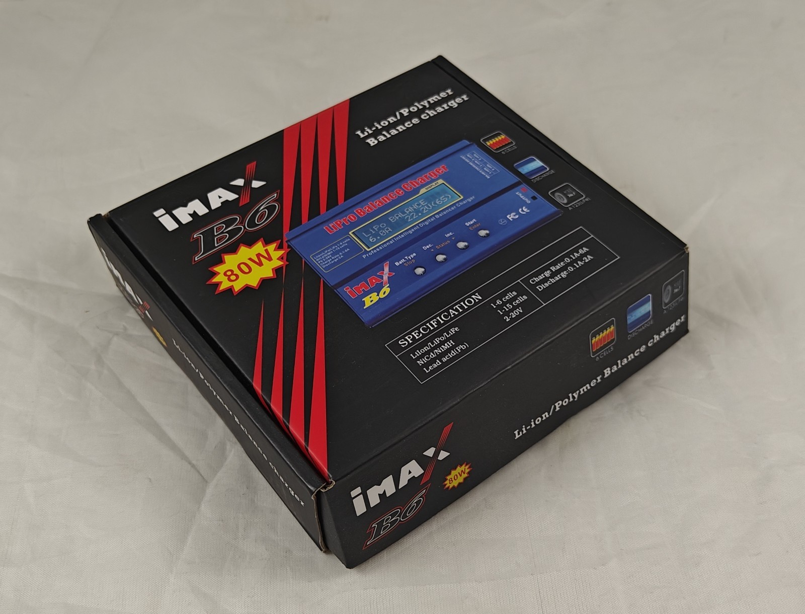 NEW Imax B6 Lipo And Everything Else Charger For Rc Cars, Model Airplanes